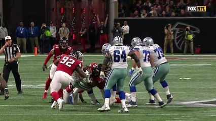 Atlanta Falcons get after Dak Prescott, recover ball after strip sack