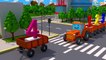 CARS & Excavators Toys Movie! w/ Learn Colors & Wheels On The Bus Kids & Children & Baby