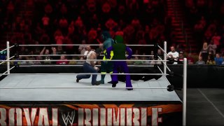 WWE 2K15 - Marvel vs DC (Royal Rumble)