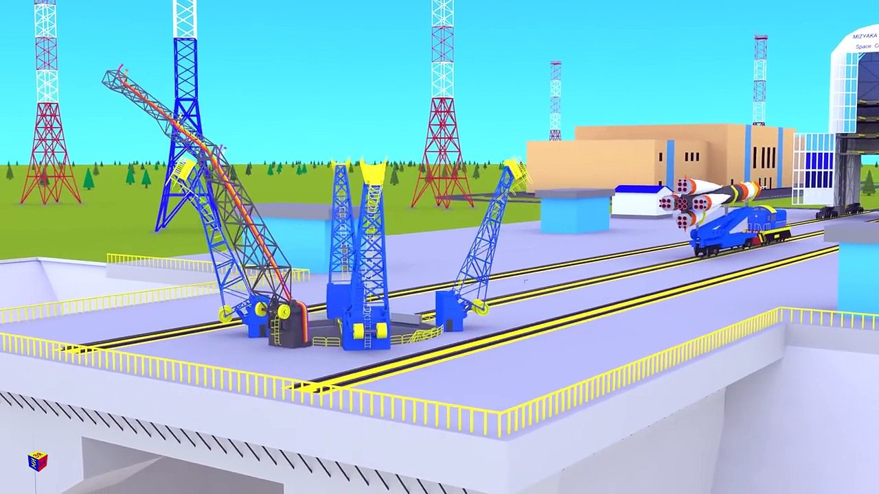 Мультик про ракету и космос для детей. Конструктор Мизяка Дизяка: собираем ракету