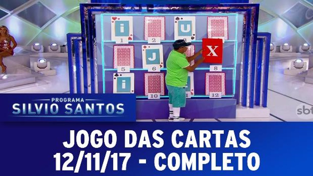 Jogo das Cartas - 12.11.17 - Completo