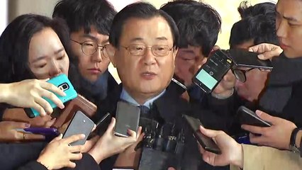 '청와대 뇌물' 이병기 前 원장 검찰 출석 / YTN