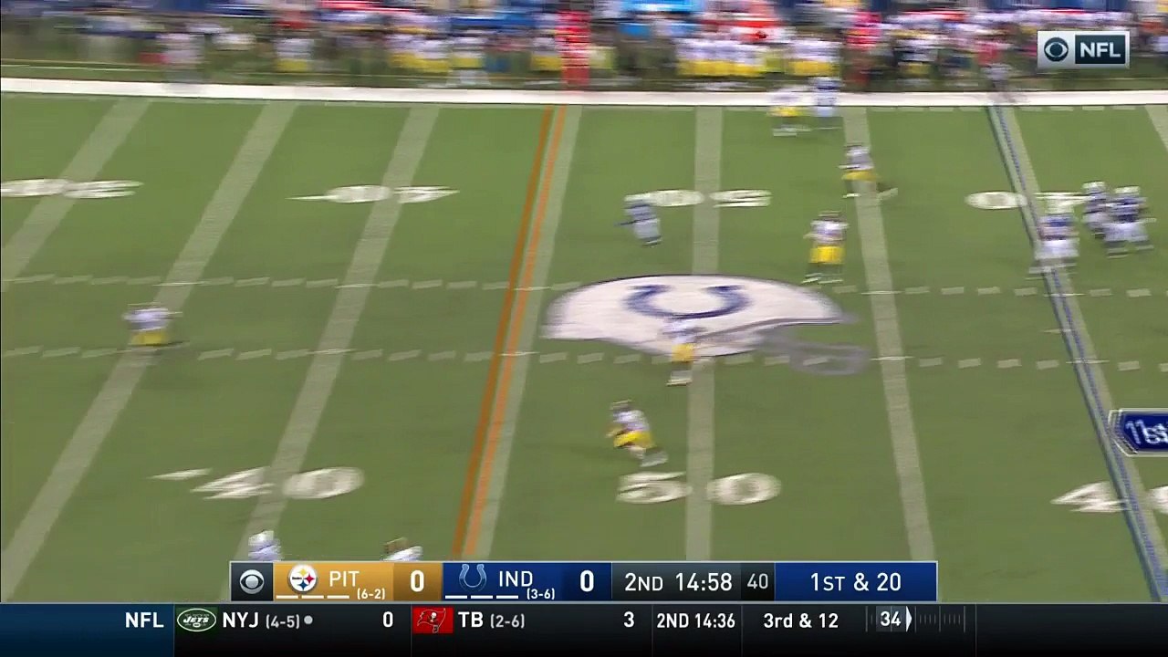 Can't-Miss Play: Indianapolis Colts quarterback Jacoby Brissett uncorks 60-yard bomb to wide open wide receiver Donte Moncrief for TD