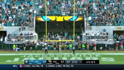 Can't-Miss Play: Lambo's tipped FG still gets through, wins game for Jags