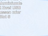 Futuresky USBC Hub TypeC Hub Aluminiumlegierung mit Zwei USB 30 Anschlüssen microSD