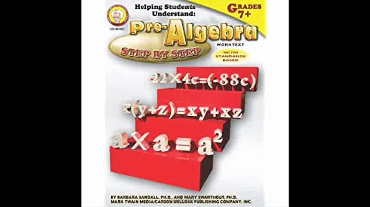 Helping Students Understand Pre-Algebra, Grades 7 - 12