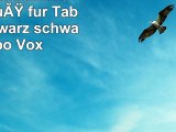 TuffLuv Schutzhülle mit Standfuß für TabletPCs schwarz schwarz Kobo Vox