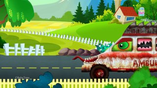 Devil Monster Truck War | Good Vs Evil | Devil Monster Truck Episode 1 | Halloween Videos For Kids