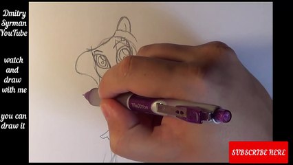 How to draw Rarity, My Little Pony Equestria Girls Rainbow Rocks