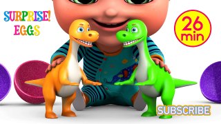 Surprise Eggs - Dino Toys for Kids - Surprise Eggs videos from Jugnu kids