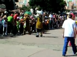 Personnages Disney parade 2007