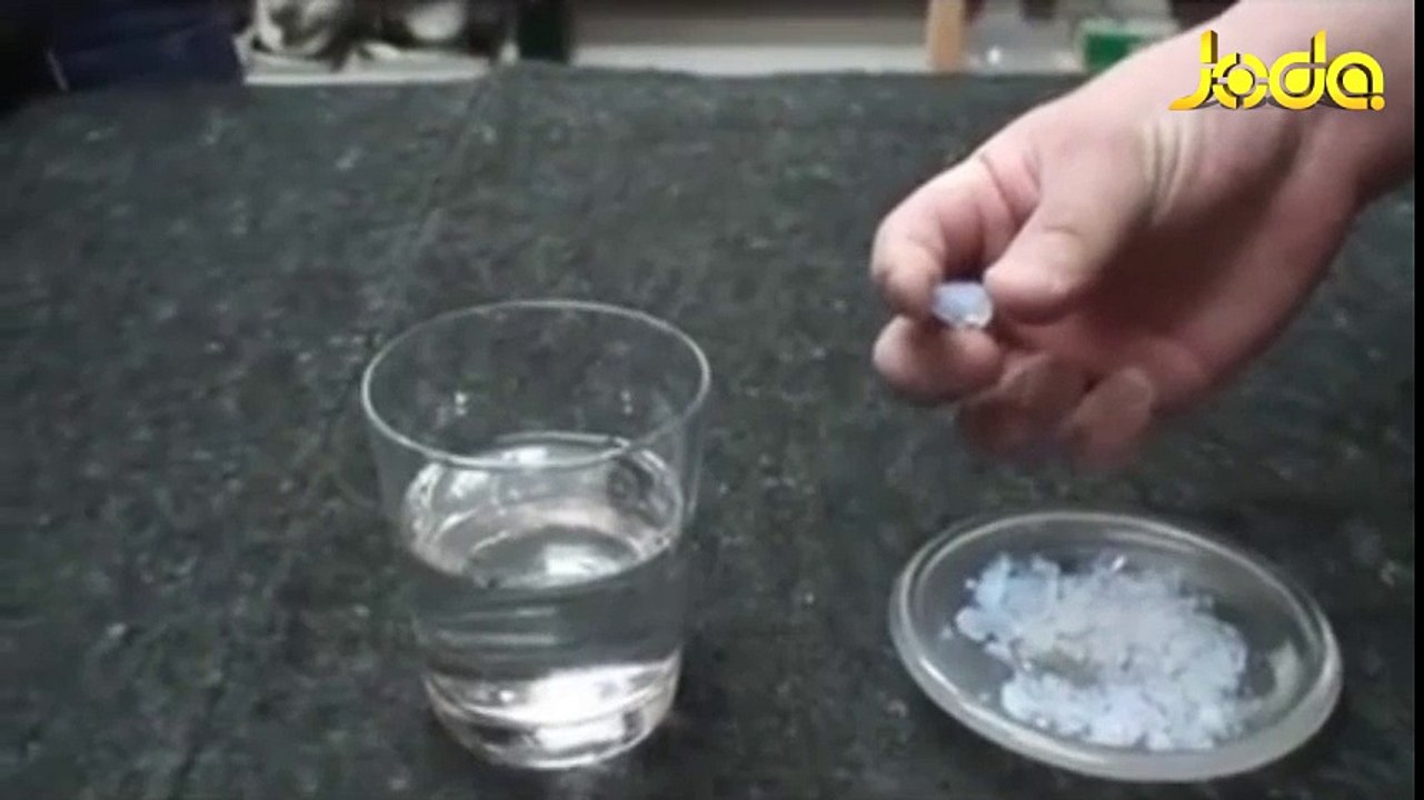 Water test for aerogel insulation test www.joda-tech.com