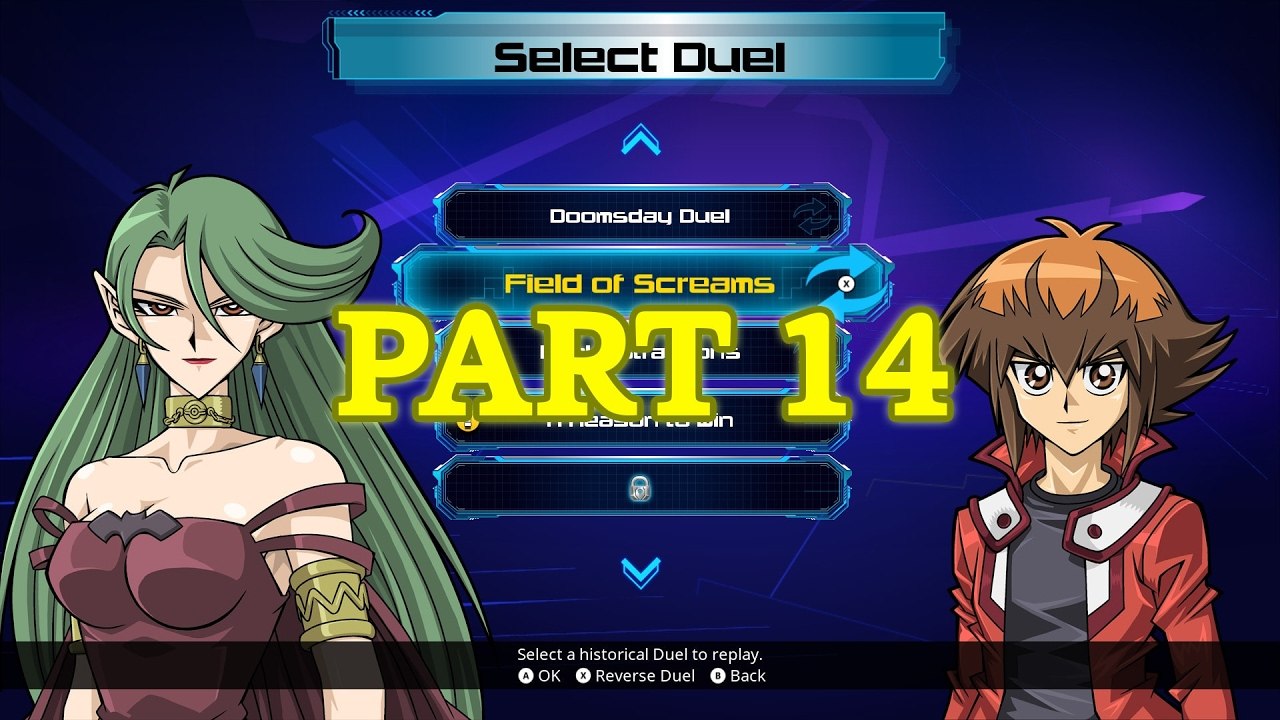 Yu-Gi-Oh! Legacy of the Duelist (PC) 100% - YGO GX - Part 14: Field of Screams (Reverse Duel)
