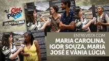 Entrevista com Maria Carolina, Igor Souza, Maria José e Vânia Lúcia (Diários de Classe)