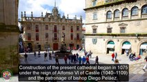 Top Tourist Attractions Places To Visit In Spain | Santiago De Compostela Cathedral Destination Spot - Tourism in Spain