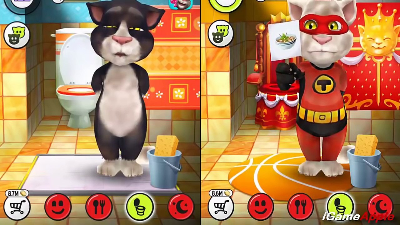 My Talking Tom Great Gameplay Great Makeover for Children HD
