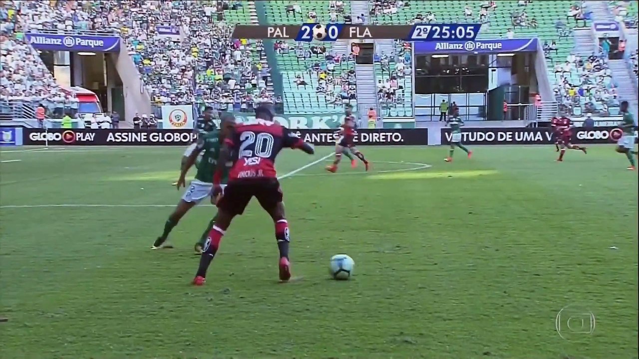 Vinícius Júnior elastico and nutmeg vs Palmeiras HD
