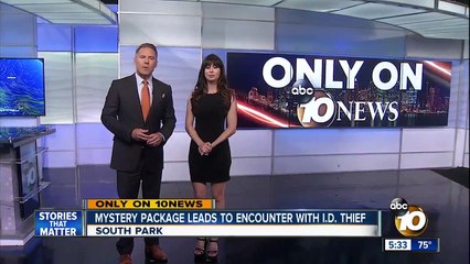 Mystery package leads to encounter with identity thief-HyoSn8JtXQc