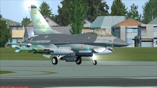 FSX F-16 VR-1446 Low Level Flight near Salt Lake City [AWESOME REALISM+GRAPHICS]