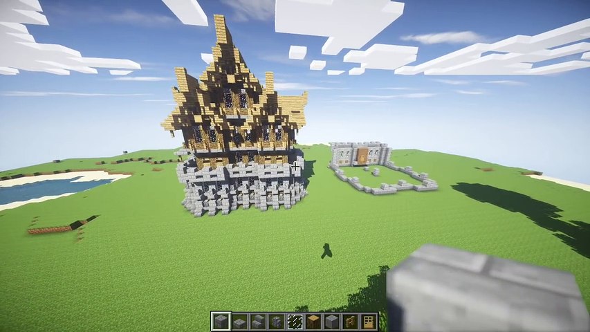 Minecraft Medieval Mansion Tutorial Minecraft: Medieval House Designs