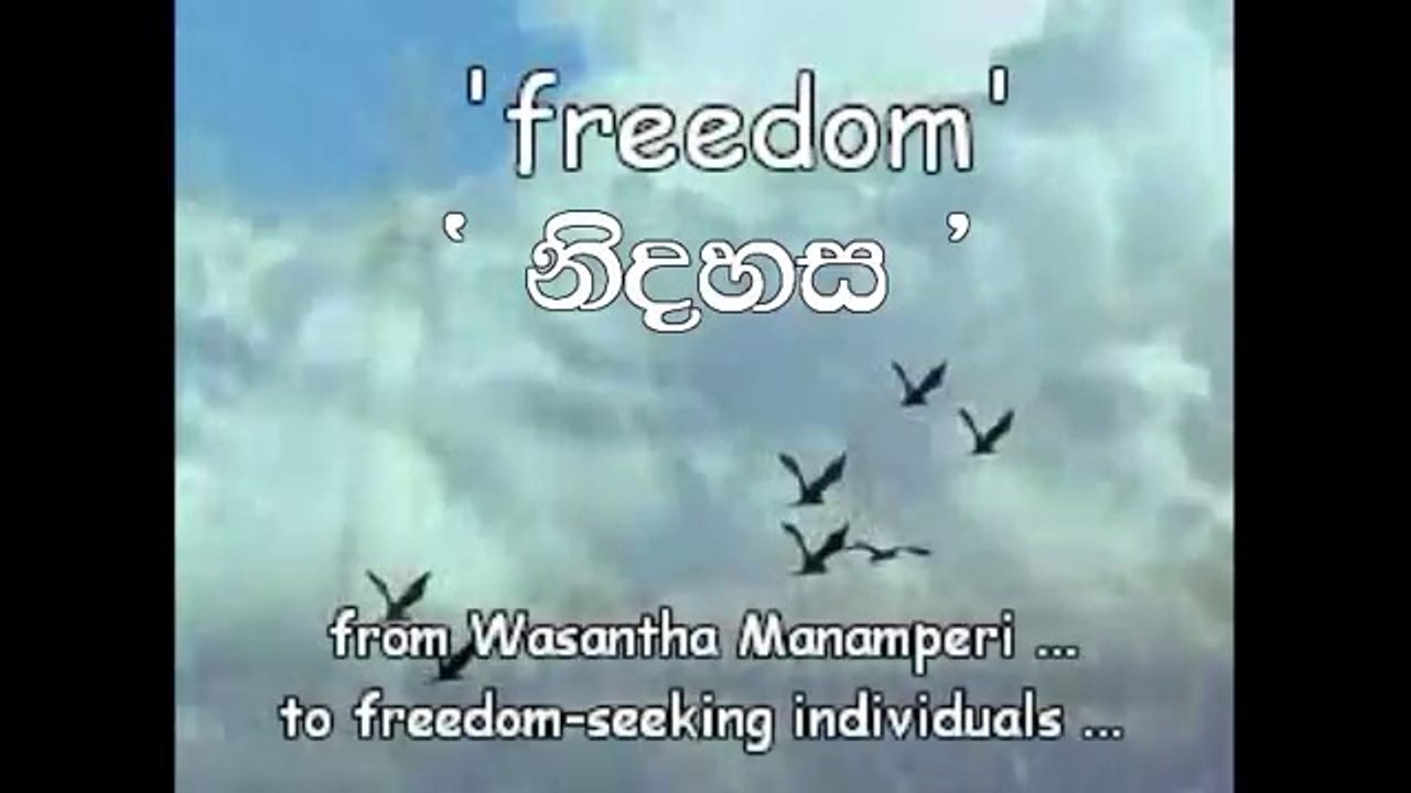 "'freedom..." by wasantha manamperi - (31)