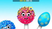 The Finger Family Lollipop, Ice Cream and Jelly Bean Nursery Rhymes | Cake pop Collection for Kids