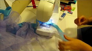 How to make a ribbon trim tutu (Minnie Mouse)