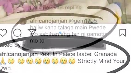 Nagpakalat ng larawan ni Isabel Granada sa loob ng kabaong tukoy na