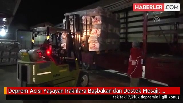 Deprem Acısı Yaşayan Iraklılara Başbakan'dan Destek Mesajı: Kardeşlerimizin Yanınızdayız