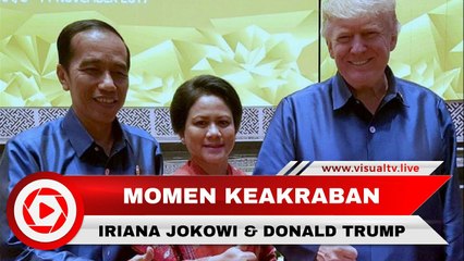 Melihat Keakraban Jokowi, Iriana, dan Trump di Gala Dinner APEC Vietnam