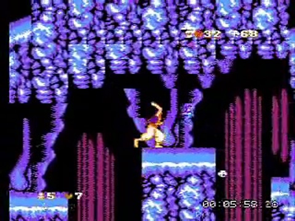 Aladdin NES Game 1995 ( All Stages )