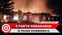 Diteror dengan Senjata Panah, Ini Fakta Lain Terbakarnya Polres Dharmasraya