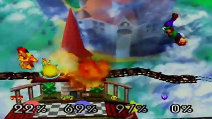 ABM: Super Smash Bros 64 Gameplay Match !! HD