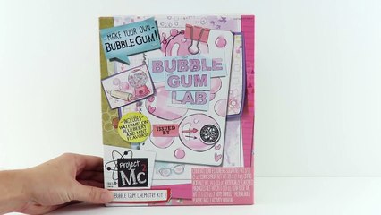 Bubble Gum Lab Chemistry Kit by Project Mc2 Toy Review