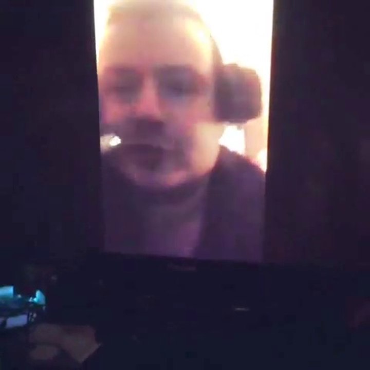 Hot Rapz Turns On A TV , And Then His Rap Song, Starts Playing !