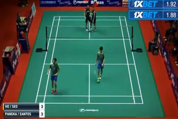 Macau Open 2017 Badminton _ MD Final KIM Won Ho_Seung Jae SEO vs Wahyu Nayaka_Ade Yusuf 1_2