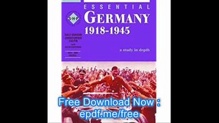 Germany 1918-1945 Student's Book (The Essential Series) (Essentials Series)
