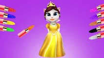 Learn Colors with Talking Angela Lipstick - Colours to Kids - Children Toddlers Baby Learning Colors