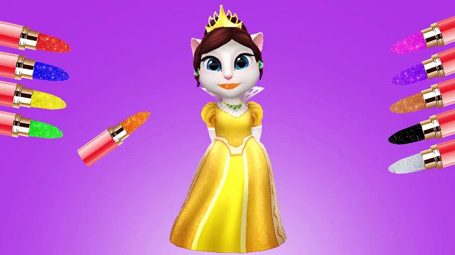 Learn Colors with Talking Angela Lipstick - Colours to Kids - Children Toddlers Baby Learning Colors