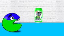 Learn Colours with Pacman and Paw Patrol Fanta For Kids Пакман Фанта Фиксики Уч