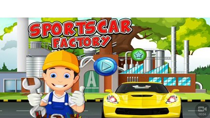 Car Games 2017 | Sport Car factory Kids Games