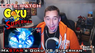 WHITE WARRIOR VS GOLDEN HERO!!| MaSTARs Goku VS Superman REACTION!!