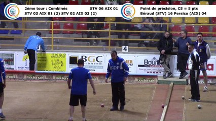 Second tour, point de précision, Club Elite Masculin J4, Saint-Vulbas contre Aix-les-Bains, novembre 2017