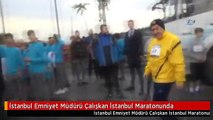 İstanbul Emniyet Müdürü Çalışkan İstanbul Maratonunda