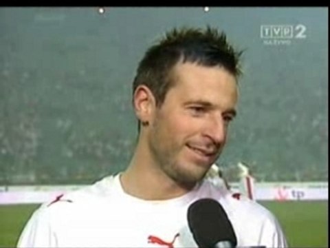 Wywiad z Żurawskim po meczu Polska - Belgia 2