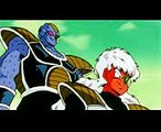DBZ Cap066.4 Vegeta cuenta la leyenda del super saiyajin  Vegeta ve el movimiento de Goku