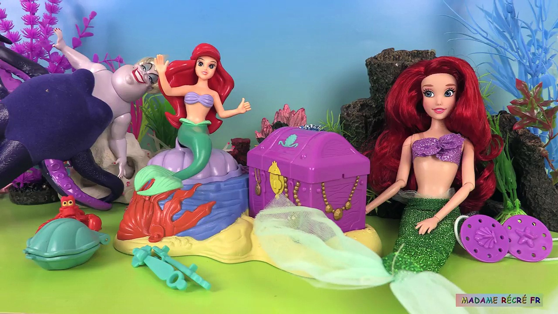 Pâte à Modeler Play Doh Ariel Bijoux La Petite Sirène The Little Mermaid -  video Dailymotion