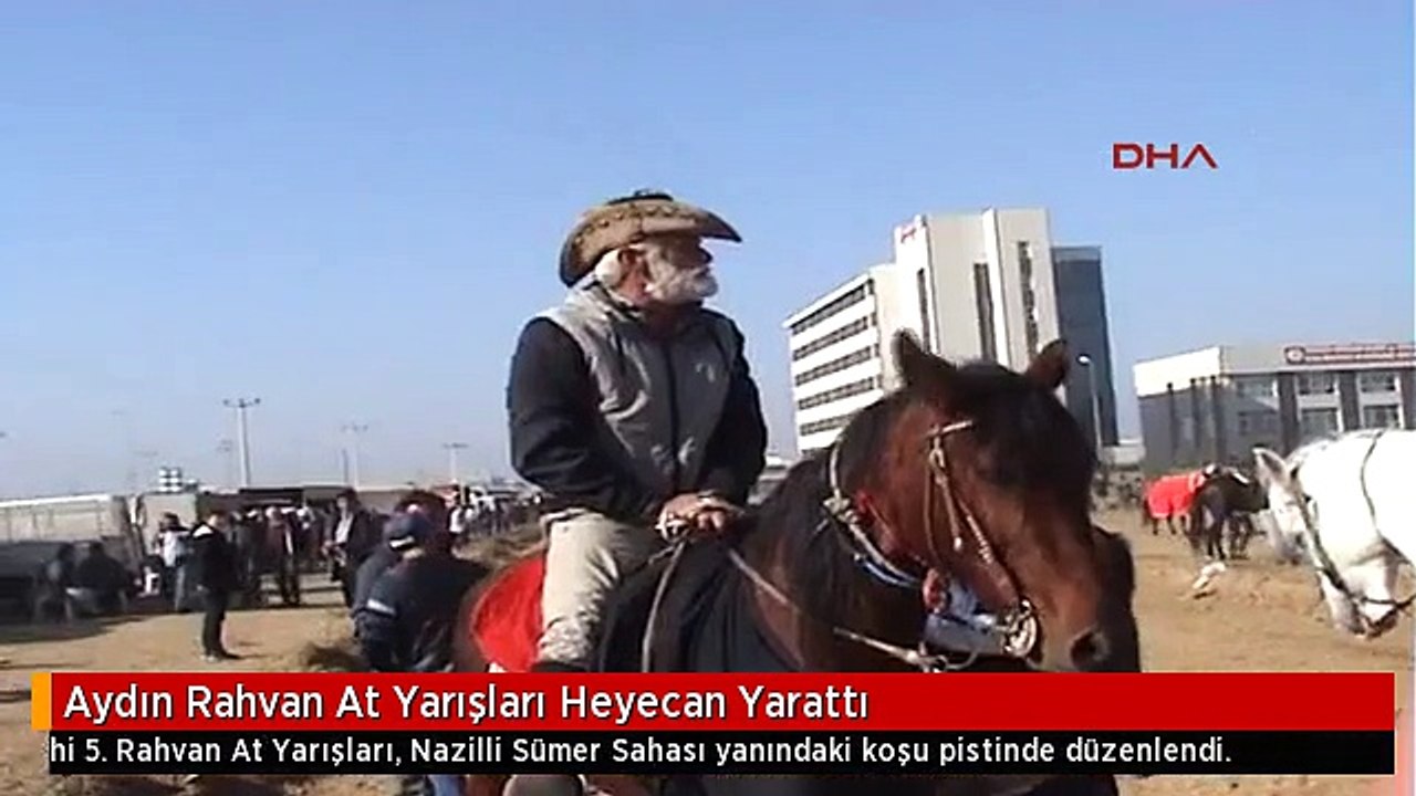 Aydın Rahvan At Yarışları Heyecan Yarattı
