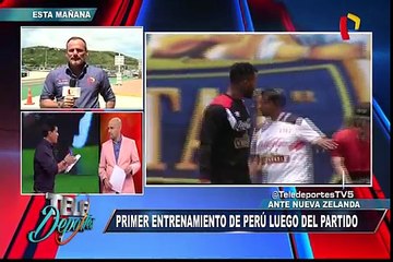 Así fue el primer entrenamiento de Perú pensando en Nueva Zelanda