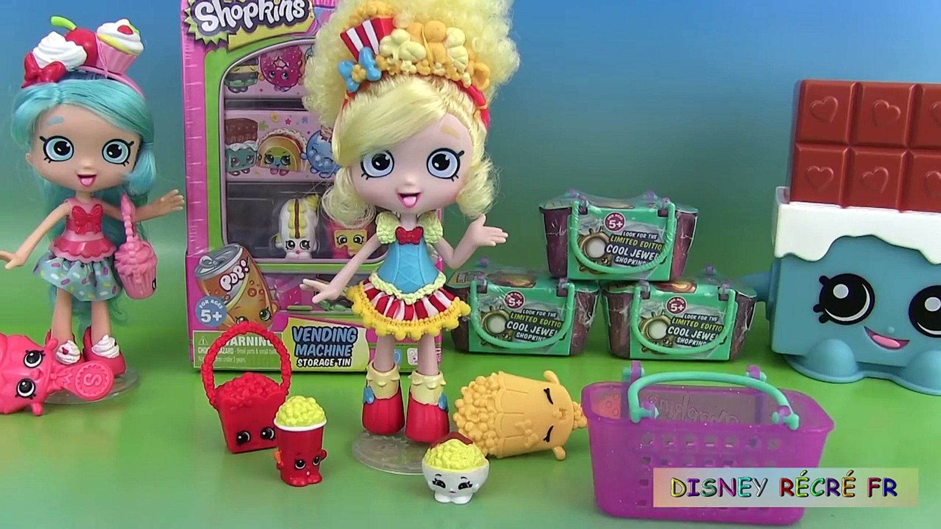 Shopkins Poupée Popette Distributeur de Shopkins Saison 3 Jouets